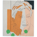 Patch-Collection: Selbst bei Henri Matisse, Zweiteiliges Leinwandobjekt