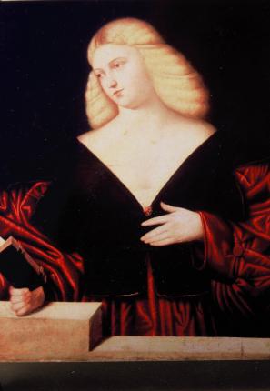 Bernardo Licinio „Portät einer Frau“, 1515